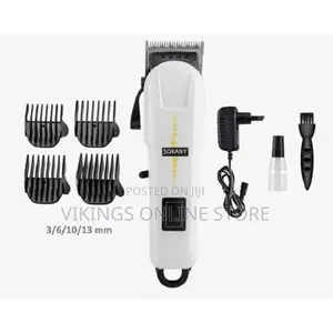 Sokany Rechargeable Shaving Machine With Battery Indicator