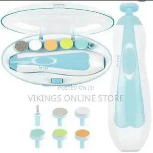 Electric Baby Kids Nail Trimmer Cutters Nail Clipper Set