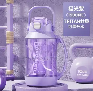1.9L Sports Water Bottle Super Large Capacity