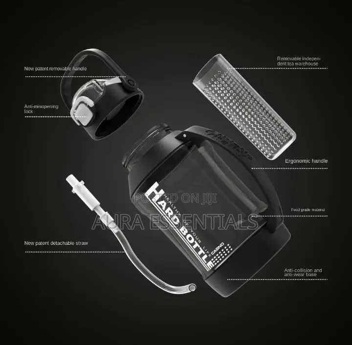 1.9L Sports Water Bottle Super Large Capacity