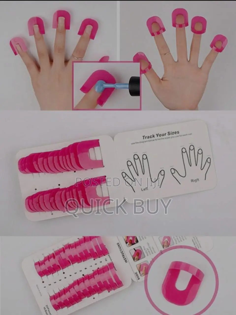 26pcs Reusable Nail Polish Overflow Clips