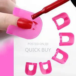 26pcs Reusable Nail Polish Overflow Clips
