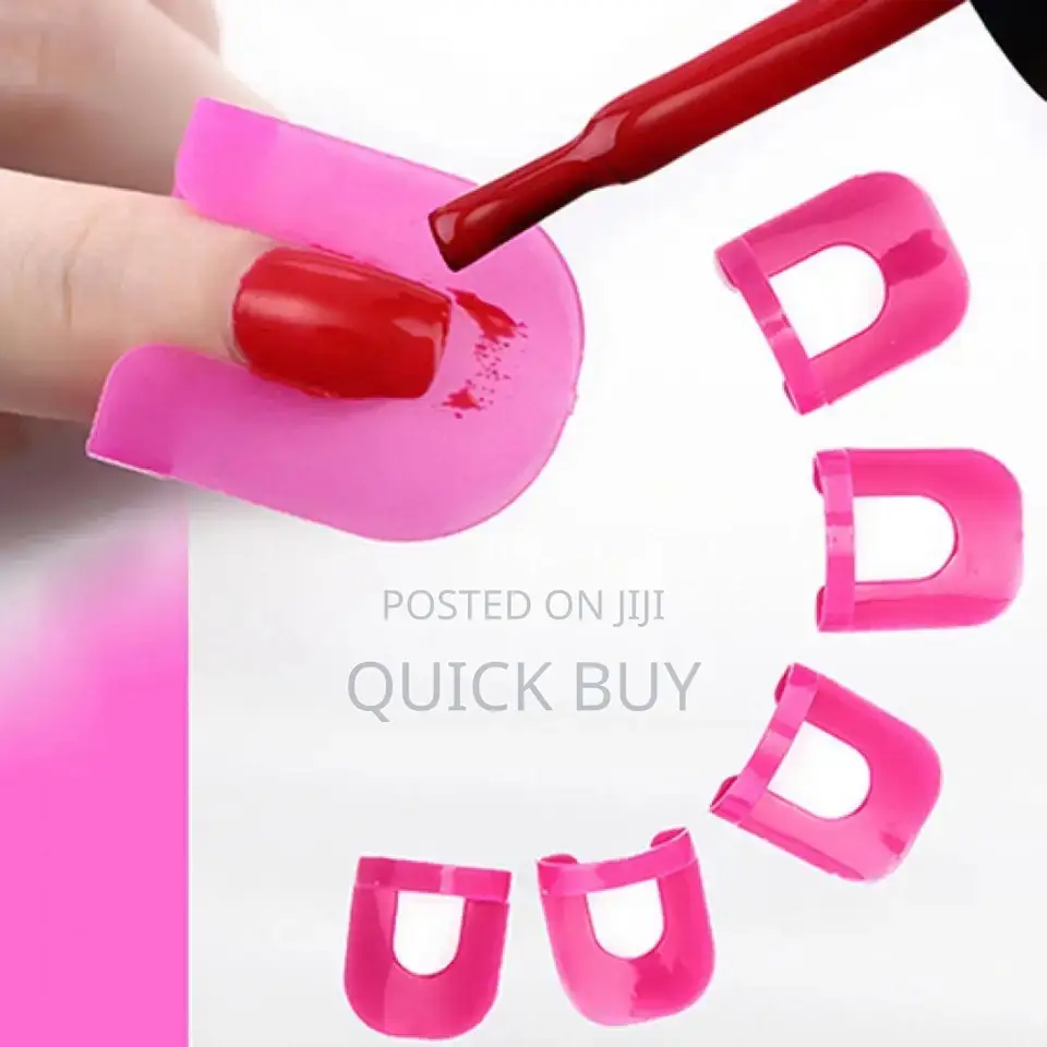 26pcs Reusable Nail Polish Overflow Clips