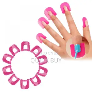 26pcs Reusable Nail Polish Overflow Clips