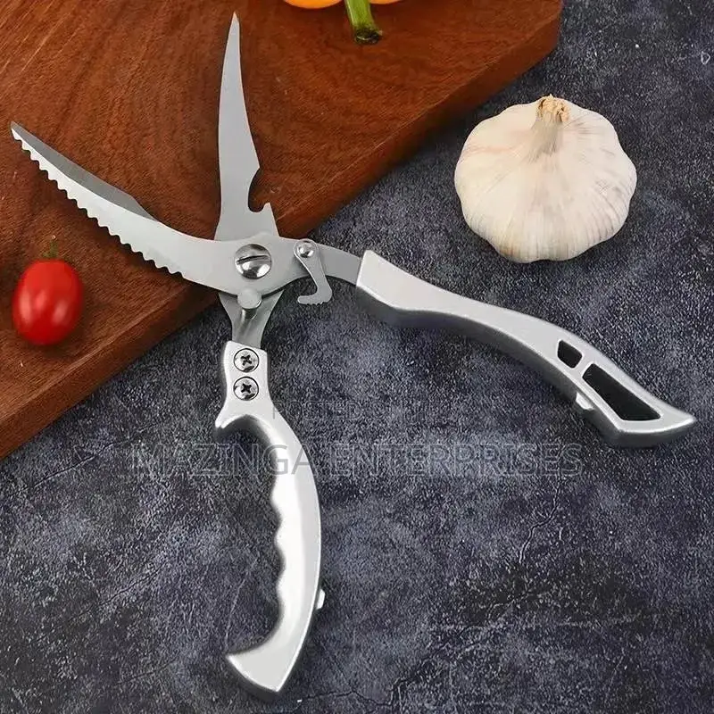 Stainless Steel Chicken Bone Meat Scissor Knife