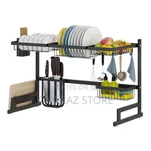Dish Drying Draining Rack, Over the Sink Display