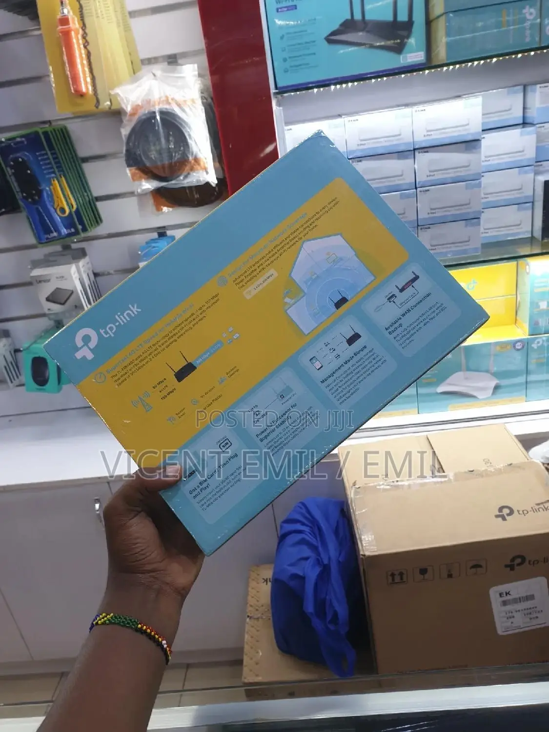 Tp-Link Wireless Router 4G LTE TL-MR6400 300mbps