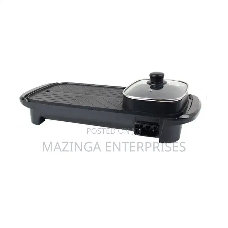 Hot Pot Smokeless Household Electric Grill Machine