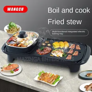 Hot Pot Smokeless Household Electric Grill Machine