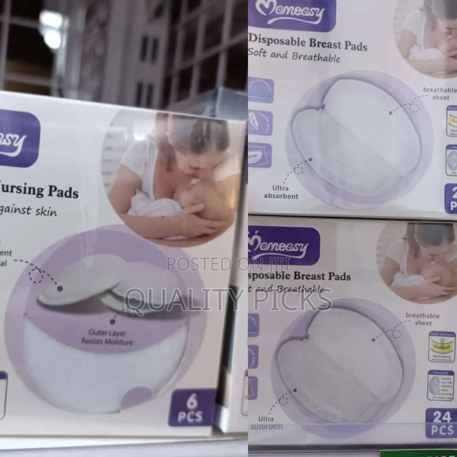 Manual Breast Pads