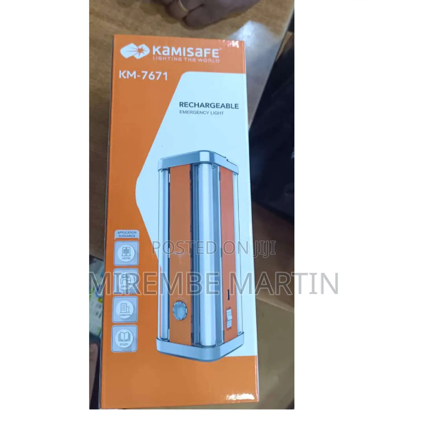 Kamisafe Rechargeable Emergency Light.