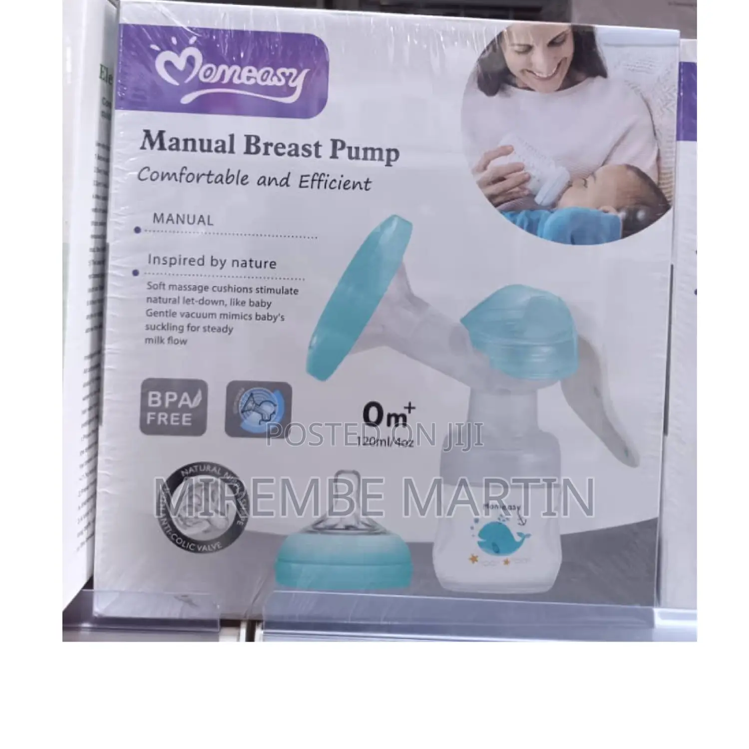 Momeasy Manual Breast Pump.