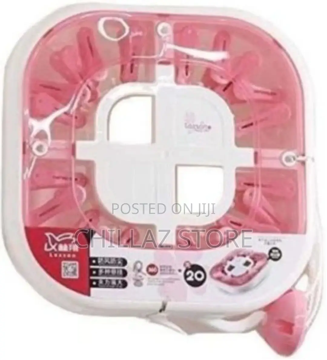 20 Clips Laundry Clothes Hanger Socks Underwear Drying