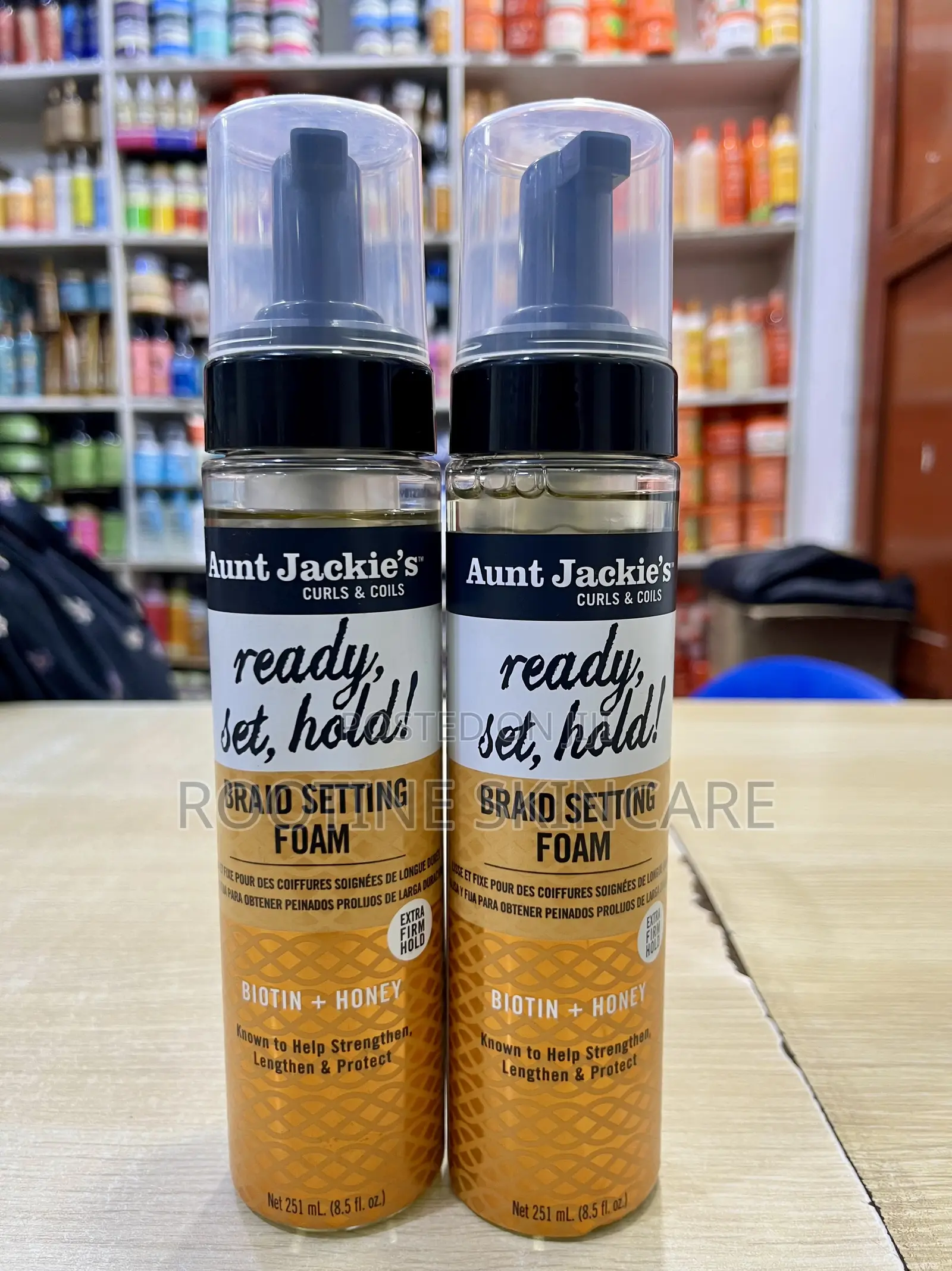 Auntie Jackie's Ready Set Hold Braid Setting Foam