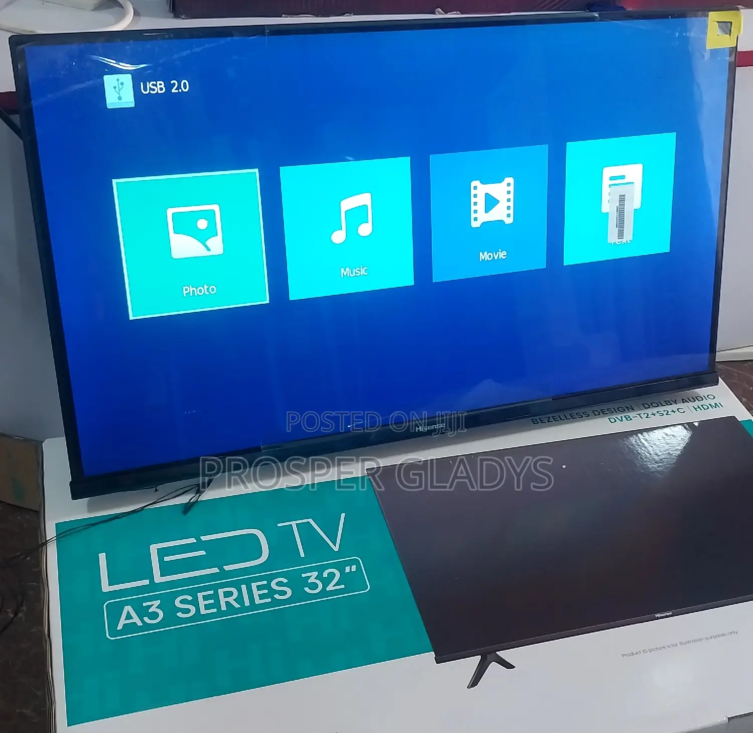 32 Inches Led Hisense Digital Flat Screen Flameless