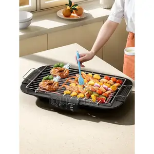 New Generic 2000w Electric Smoke Less Barbecue Grill