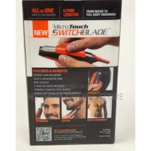 Micro Touch Switch Blade Shaver
