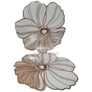 6 Pieces of Plastic Placemat Table Mats for Dining Table Set