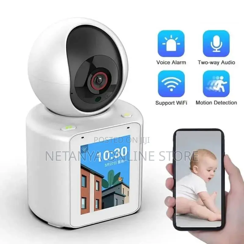 Indoor HD Wifi Camera With Alarm