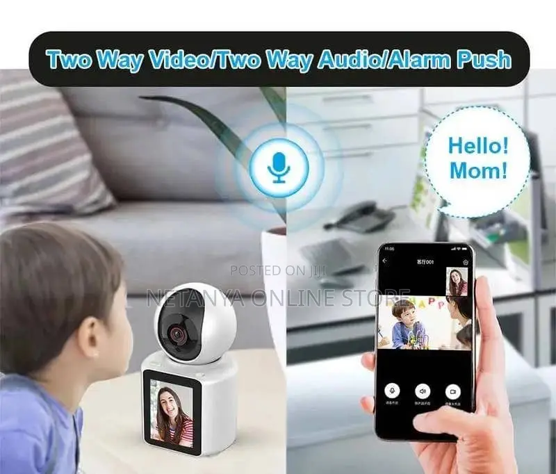 Indoor HD Wifi Camera With Alarm