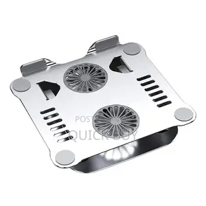 Adjustable Aluminium Laptop Stand With Cooling Fan