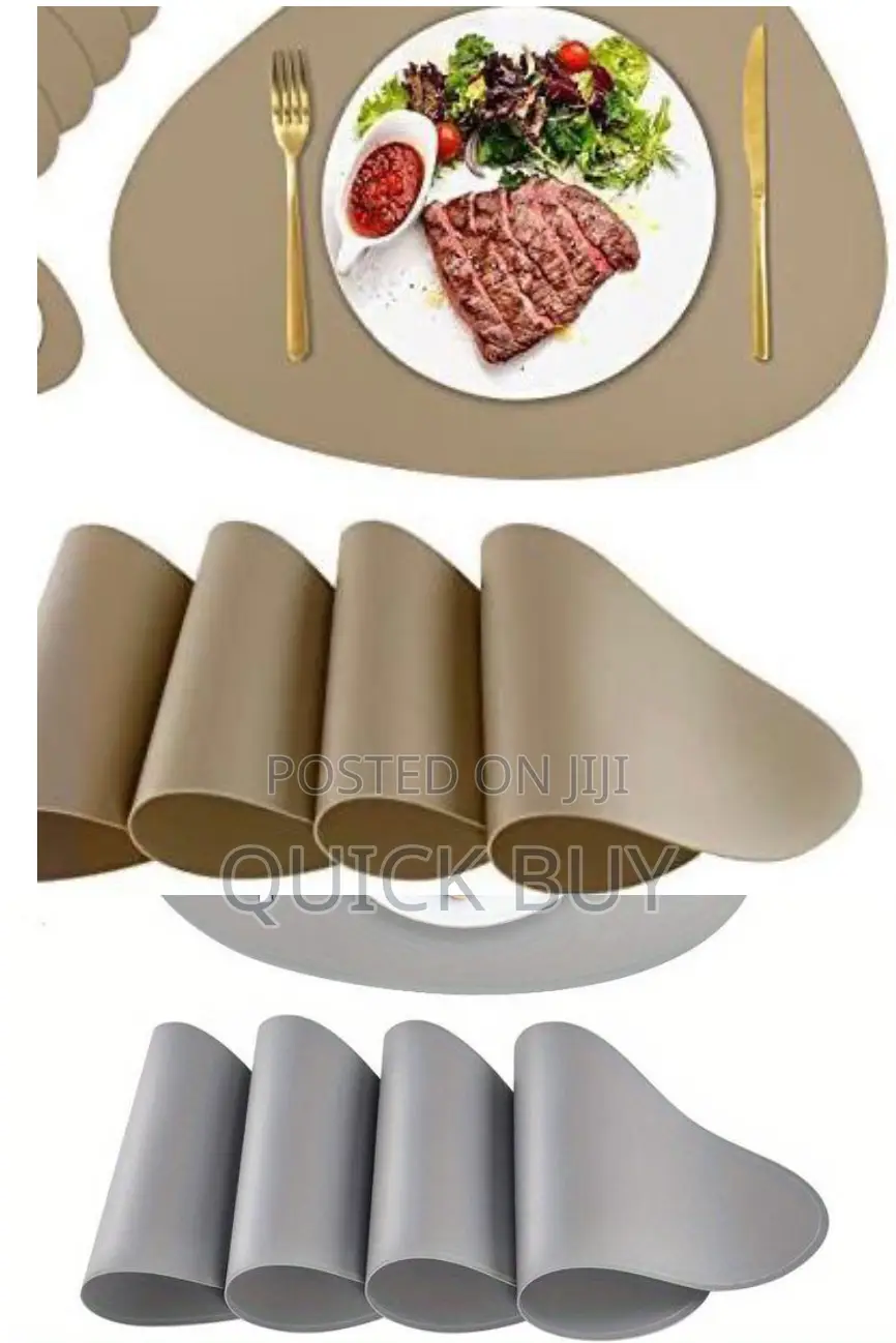 6pcs Table Round Placemats