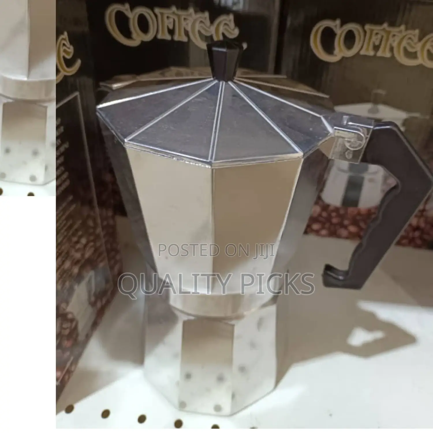 Stainless Steel Coffee Mako Pot