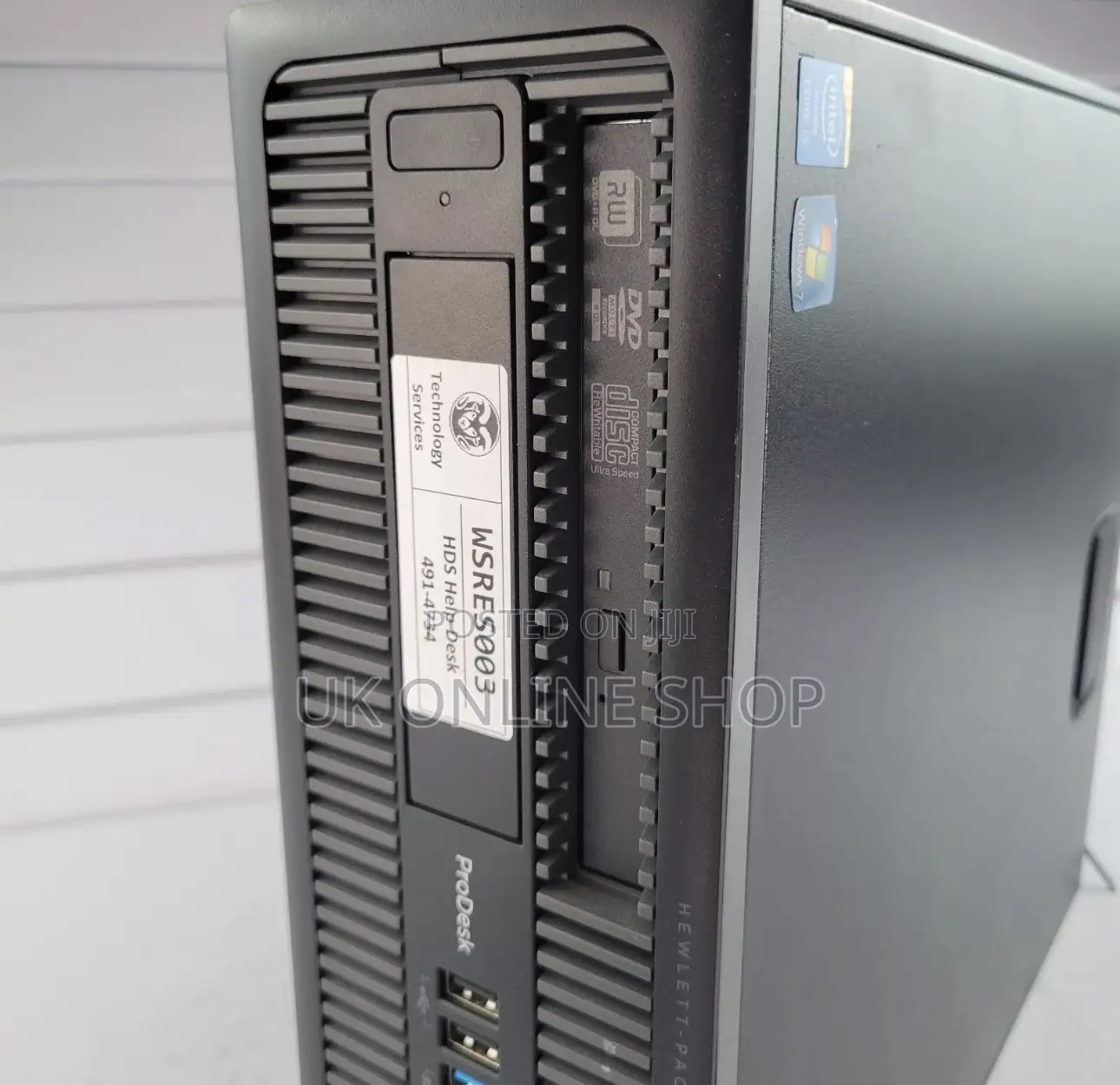 Desktop Computer HP 4GB Intel Core I5 HDD 500GB