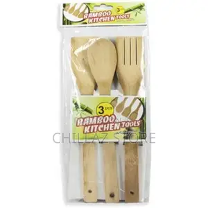 3pcs Bamboo Kitchen Tools Set