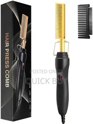 Multifunctional High Heat Ceramic Hair Press Comb