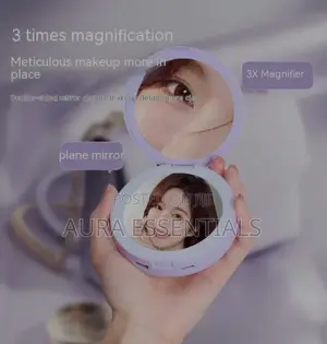Rechargeable Led Make Up Mirror Hand Warmer