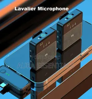 New 2.4G Wireless Lavaliere Microphone System