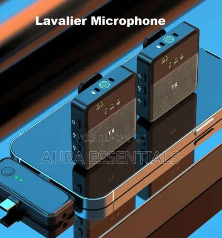 New 2.4G Wireless Lavaliere Microphone System