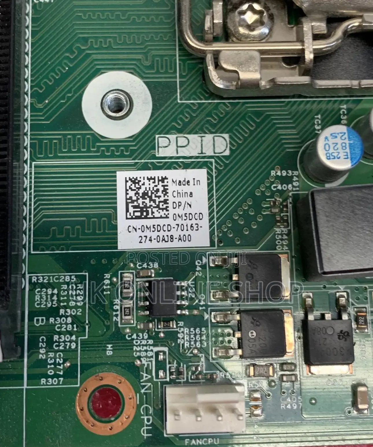 Dell Optiplex 390 MT Motherboard Intel Core I5-2310 2.9ghz