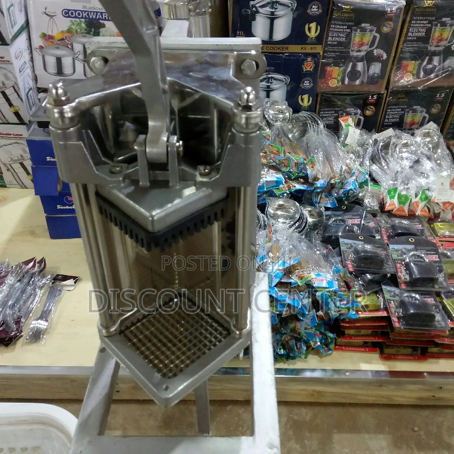 Commercial Chips Cutter With Stand
