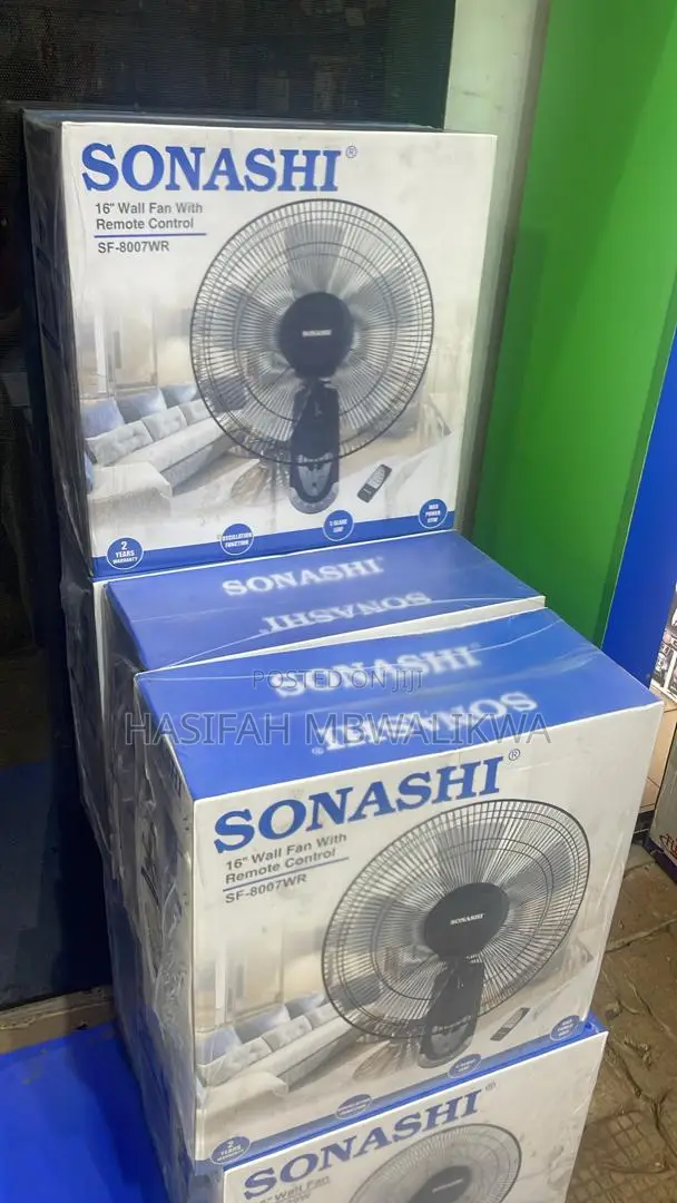 Sonashi Remote Wall Fan - 16" Inch