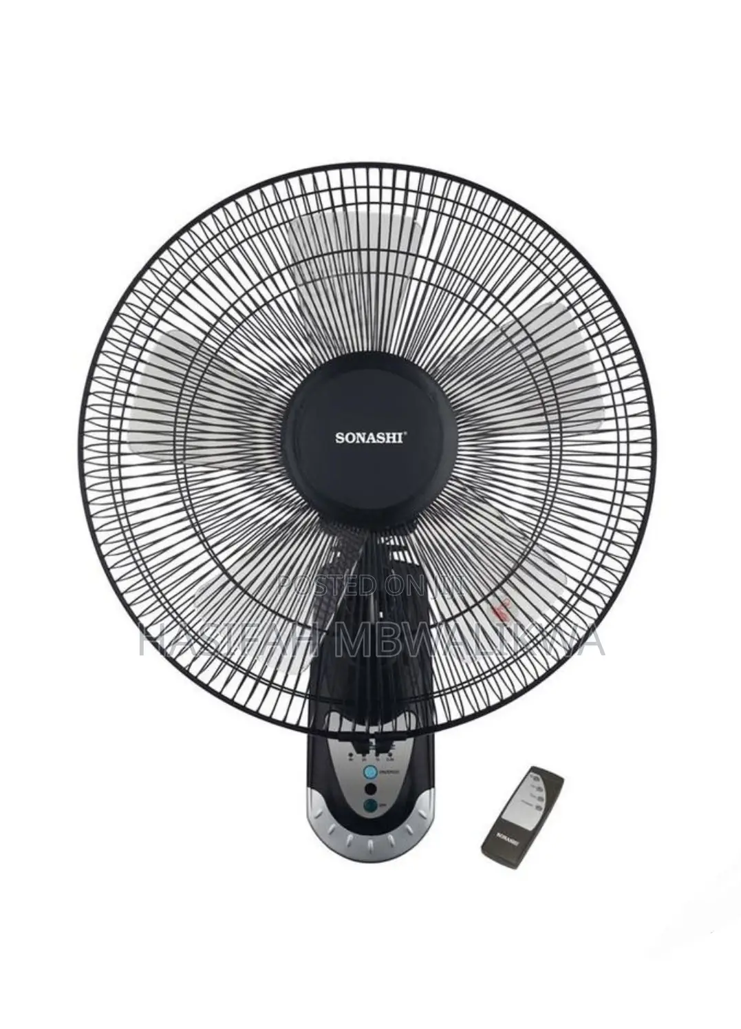 Sonashi Remote Wall Fan - 16" Inch