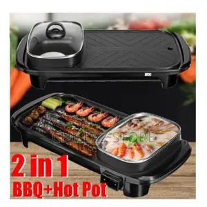 Baking Pan, Cooking Soup Hot Pot and BBQ Electric Grill –