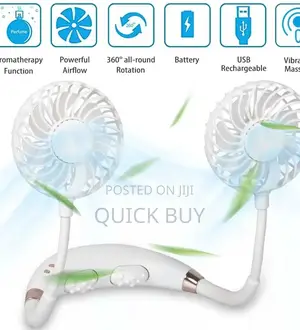 Massage Hanging Neck Fan