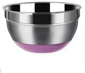 24cm Kitchen Steel Mixing Bowl for Bakingcookingsalad Fruits