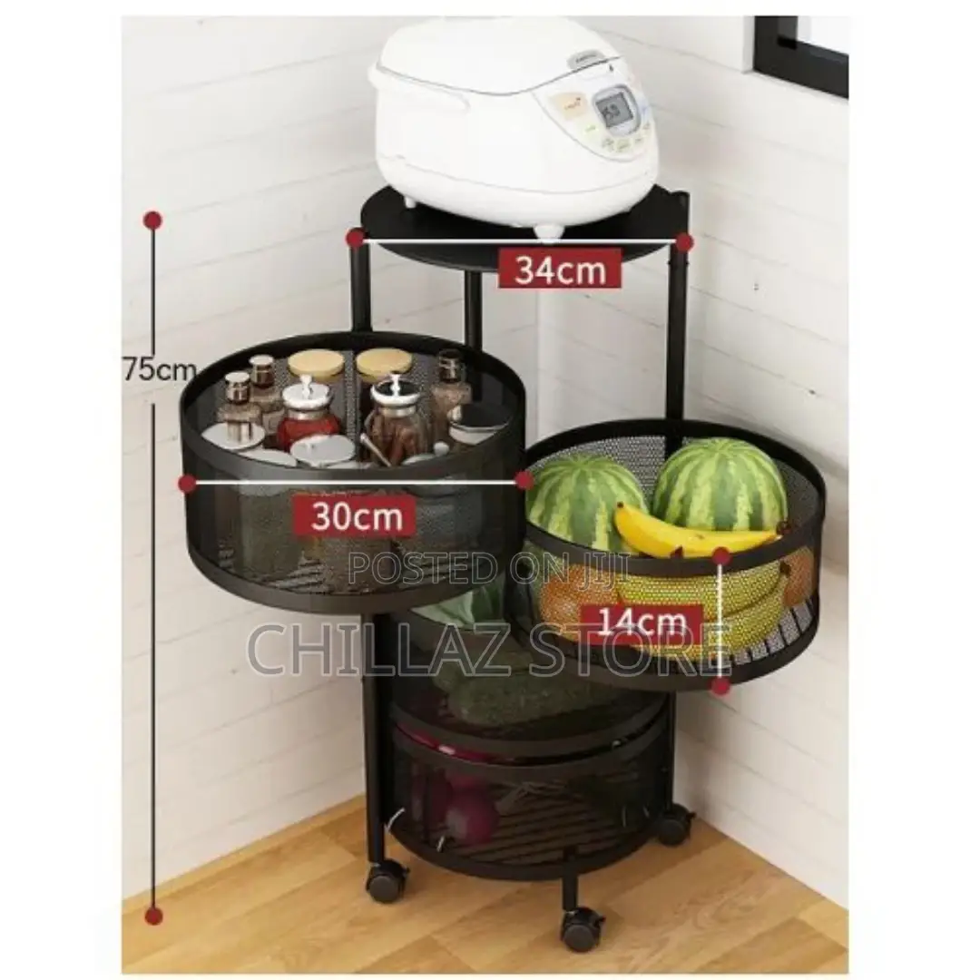 4 Tier Kitchen, Bedroom, Bathroom Storage Rack