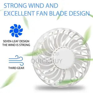 Massage Hanging Neck Fan