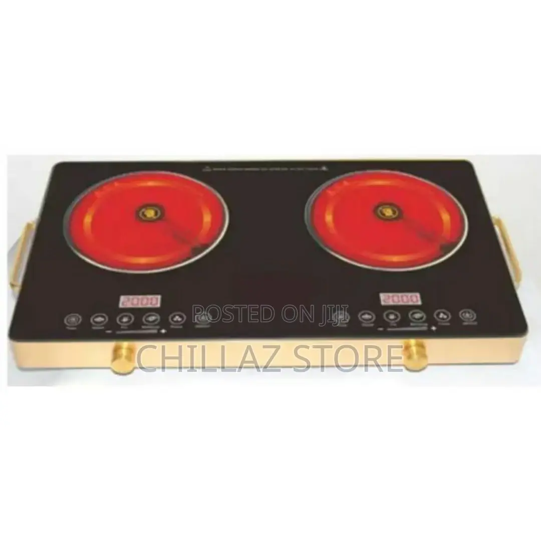 2 Burner Infrared Ceramic Induction Cooker Hot Plate Stove