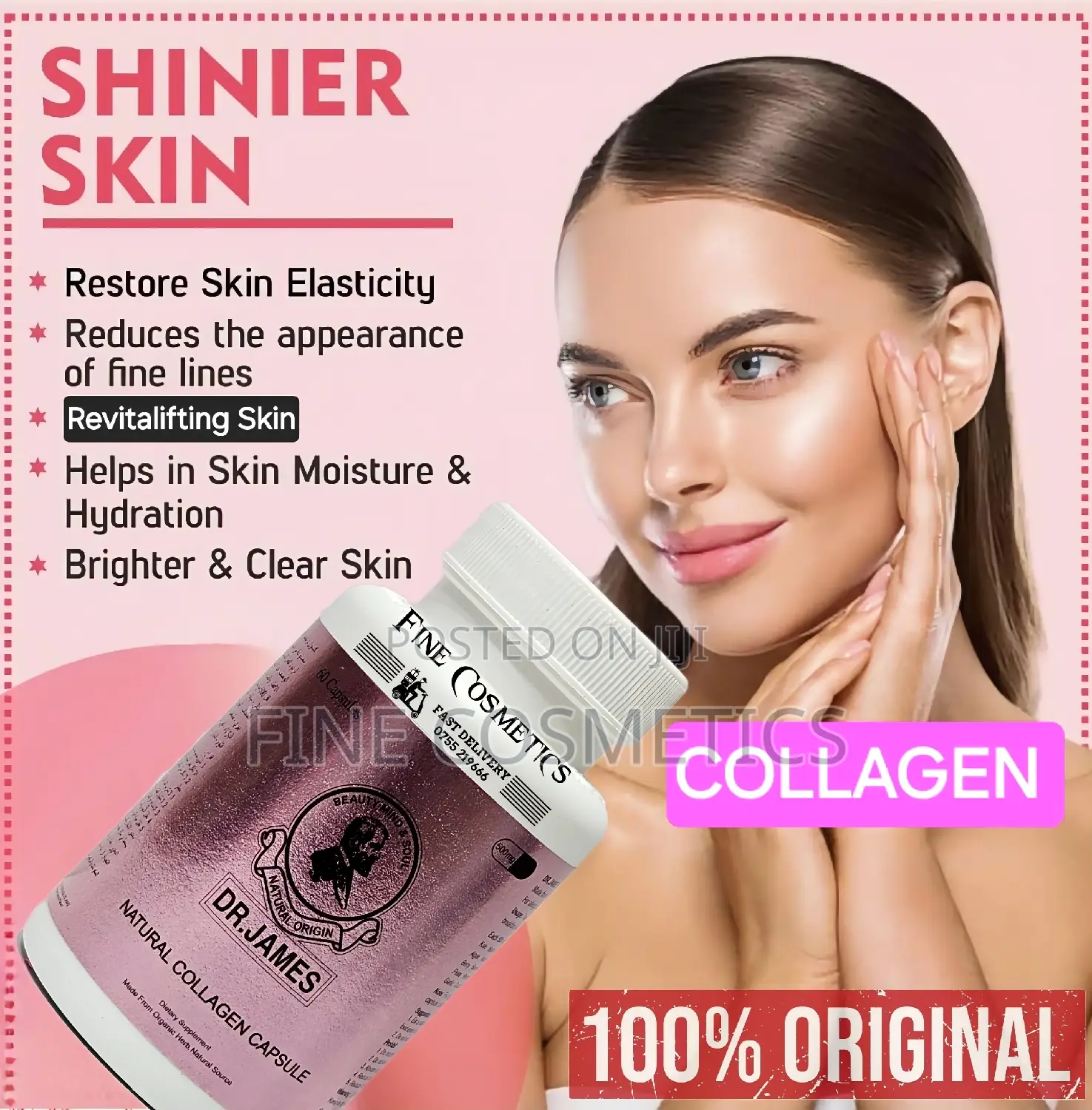 COLLAGEN SUPPLEMENT |Beauty Booster Capsule for Glowing Skin