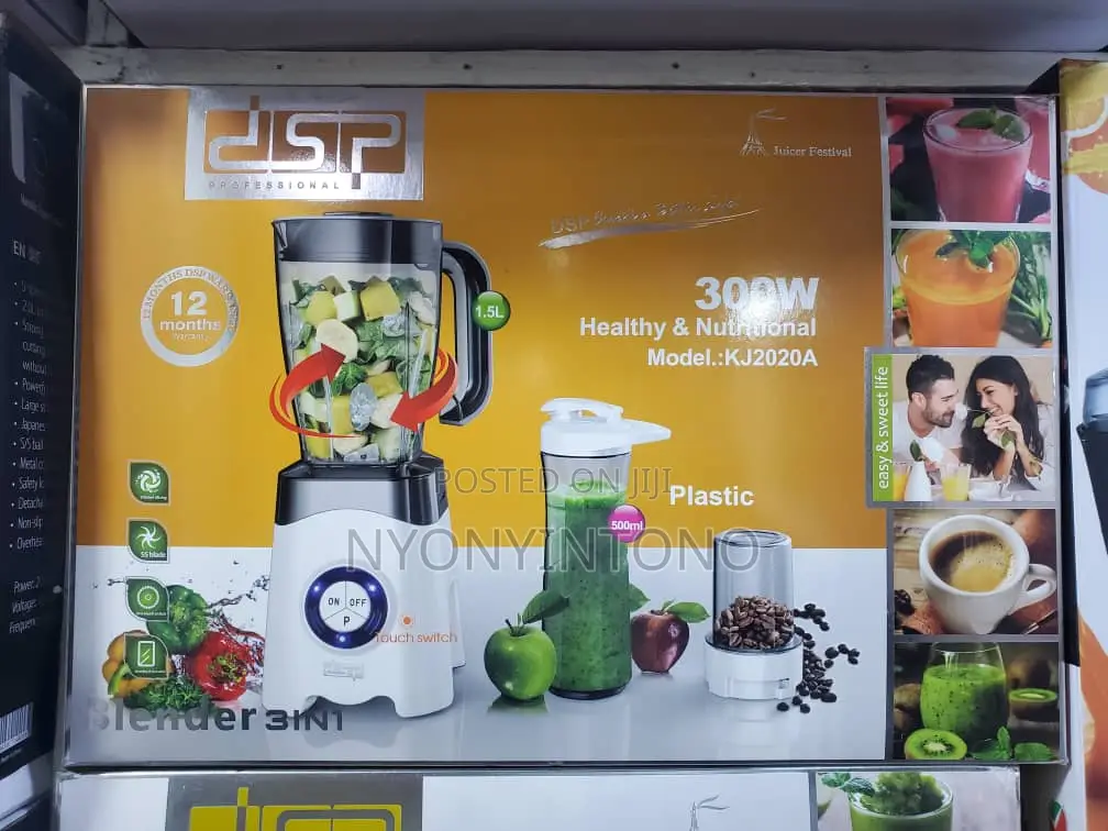 DSP 3 in 1 Nutrition Blender With Unbreakable Jug