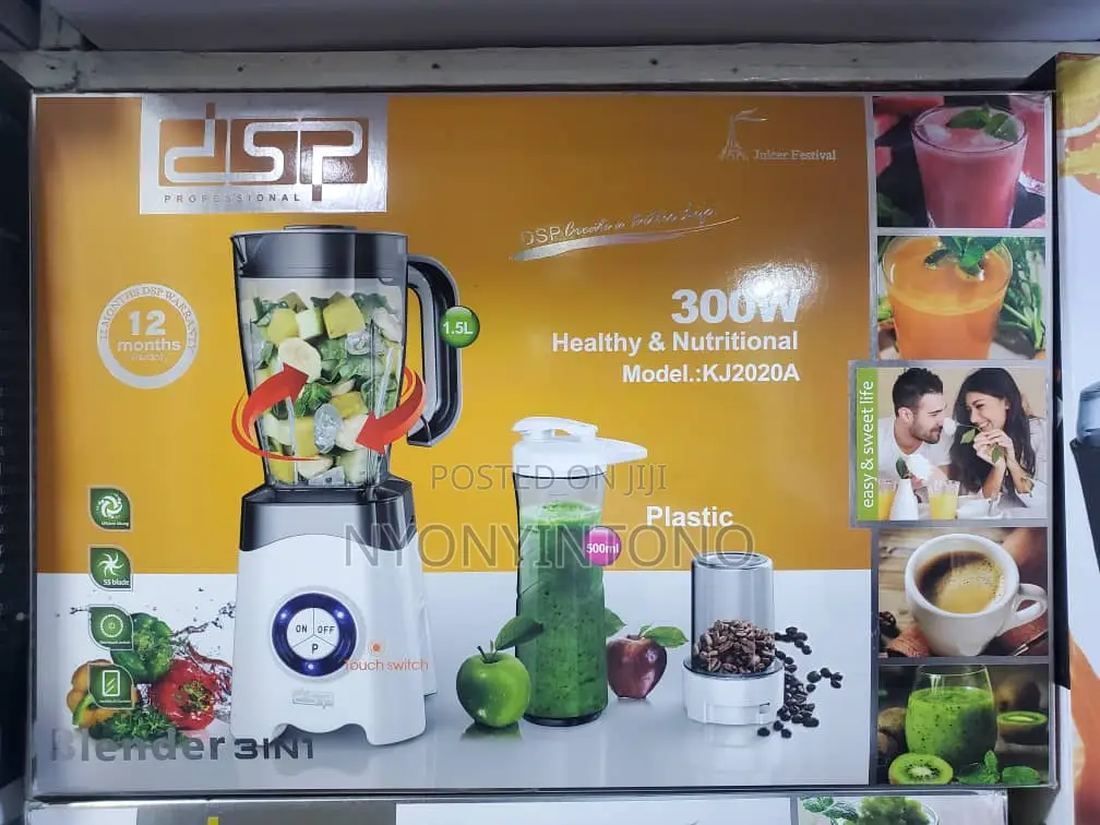 DSP 3 in 1 Nutrition Blender With Unbreakable Jug