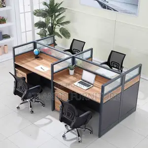Executive Four Way Work Station Made in 3days