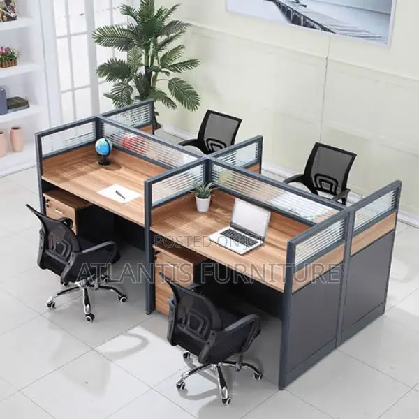 Executive Four Way Work Station Made in 3days