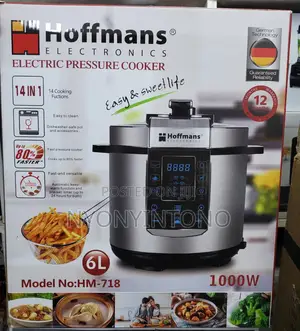 Hoffmans 6 Litres Electric Pressure Cooker