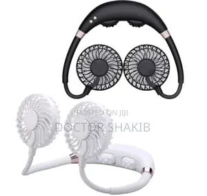 Portable Foldable Hanging Massage Neck Fan